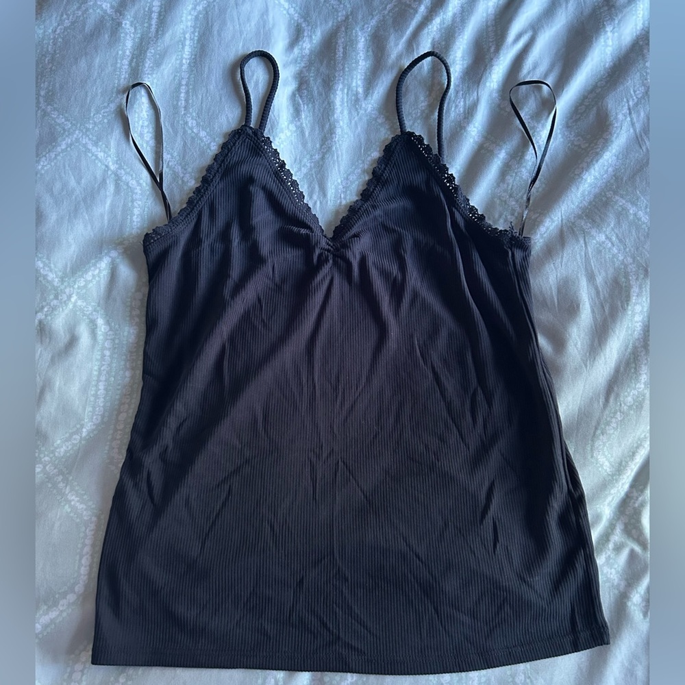 Navy tank top - size large